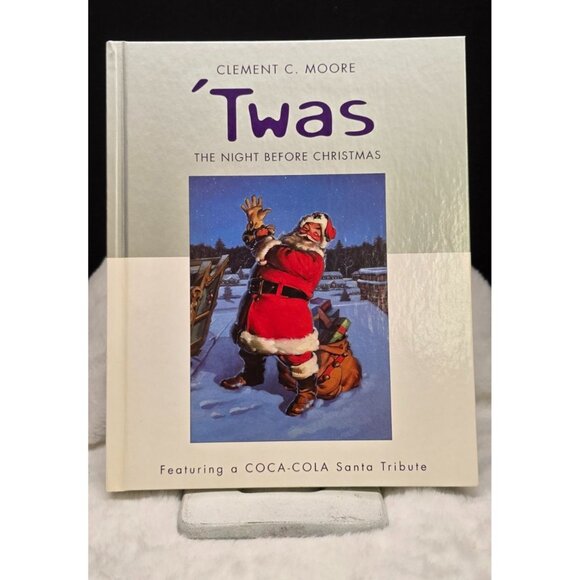 Vintage Hallmark 'Twas the Night Before Christmas by Clement C. Moore Coca-Cola - Picture 1 of 8